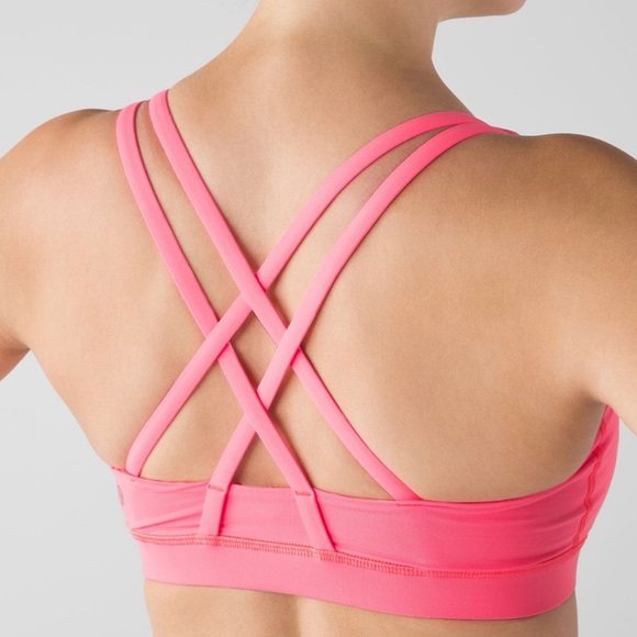 NWOT LULULEMON 4 S Pink Flair Sports Bra! - Picture 8 of 8